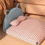 Cozy All-Season Small Dog & Cat Bed - Plush Kennel for Ultimate Comfort