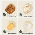 Pet Food Scale with LCD Display - Digital Measuring Spoon for Precise Feeding
