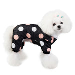 Warm Polka Dot Coat - Cozy Dog Winter Jacket