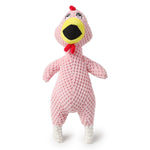 Squeaky Dog Toy – Pineapple Velvet & Screaming Chicken Pet Toy for Dogs and Cats