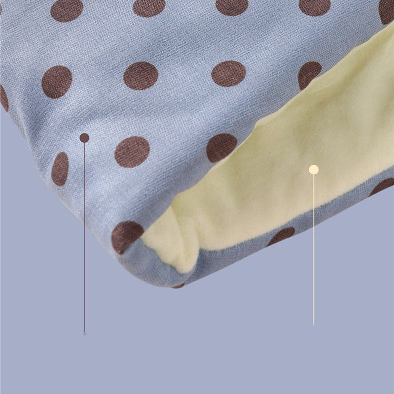 Cozy All-Season Small Dog & Cat Bed - Plush Kennel for Ultimate Comfort