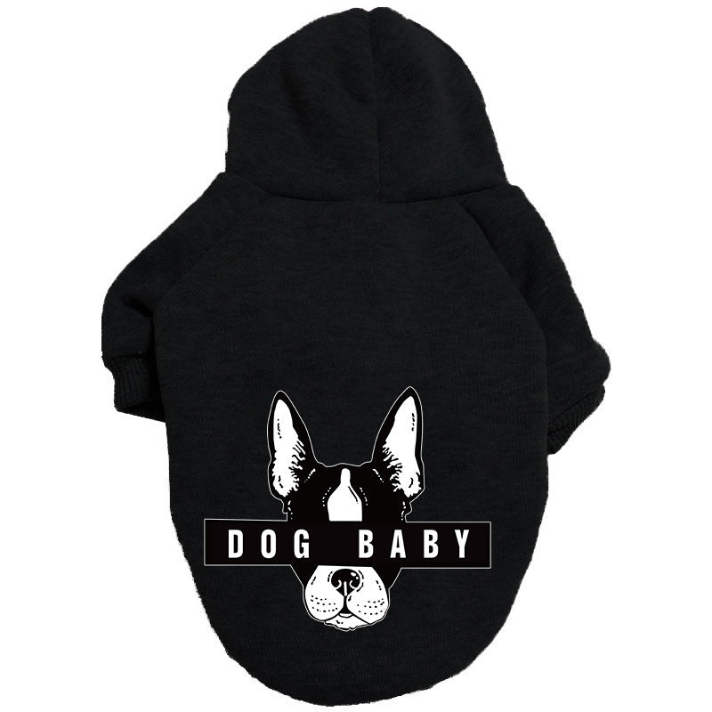 Padded Dog Sweater - Comfortable Fleece Clothing for Small, Medium, and Large Dogs