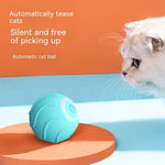 Smart Bouncing Cat Toy - USB Rechargeable Interactive Ball