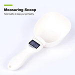 Pet Food Scale with LCD Display - Digital Measuring Spoon for Precise Feeding
