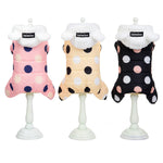 Warm Polka Dot Coat - Cozy Dog Winter Jacket