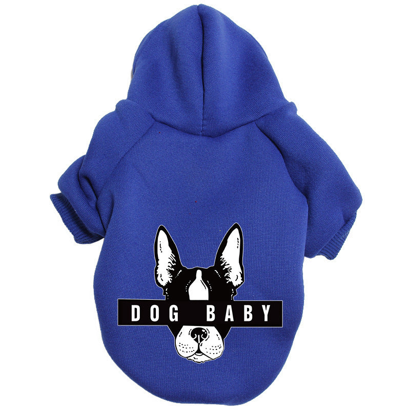 Padded Dog Sweater - Comfortable Fleece Clothing for Small, Medium, and Large Dogs
