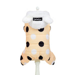 Warm Polka Dot Coat - Cozy Dog Winter Jacket