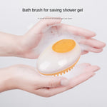 2-in-1 Pet Bath & Grooming Brush - Soft Silicone Dog and Cat Massage Comb