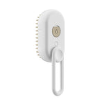 USB Rechargeable Steam Cat Grooming Brush – Anti-Static & Detangling