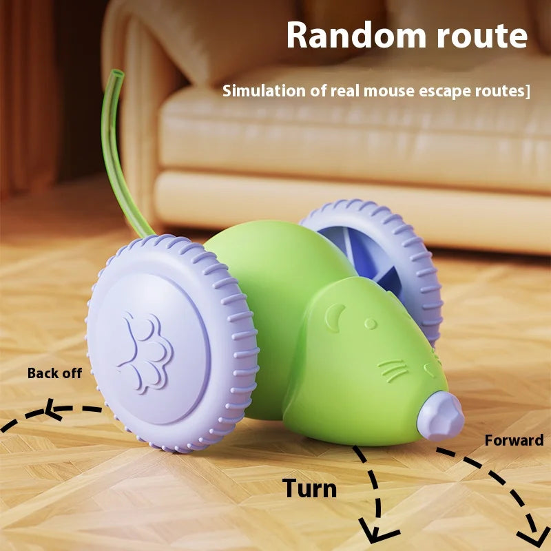 Smart Interactive Electric Mouse Toy for Cats