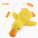 Plush Duck Dog Toy β Soft & Squeaky Comfort Companion