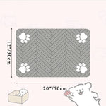 Absorbent Pet Feeding Mat - Waterproof & Non-Slip Pet Placemat