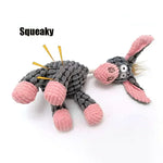 Corduroy Squeaky Chew Toy for Dogs
