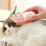 Pet Steamy Brush Pro - 3-in-1 Grooming, Massage & Steam Cleaning Tool