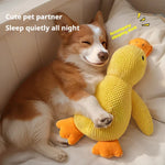 Plush Duck Dog Toy β Soft & Squeaky Comfort Companion