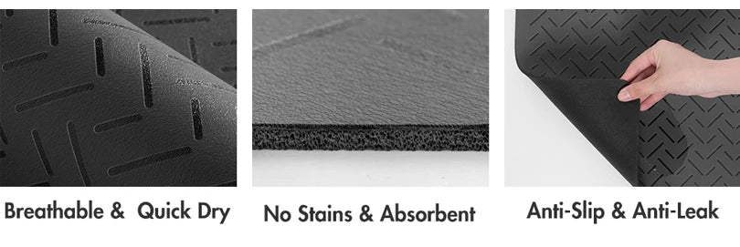 Absorbent Pet Feeding Mat - Waterproof & Non-Slip Pet Placemat