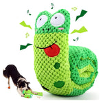 Indestructible Snail Dog Puzzle Feeder - Interactive & Squeaky Pet Toy