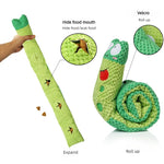 Indestructible Snail Dog Puzzle Feeder - Interactive & Squeaky Pet Toy