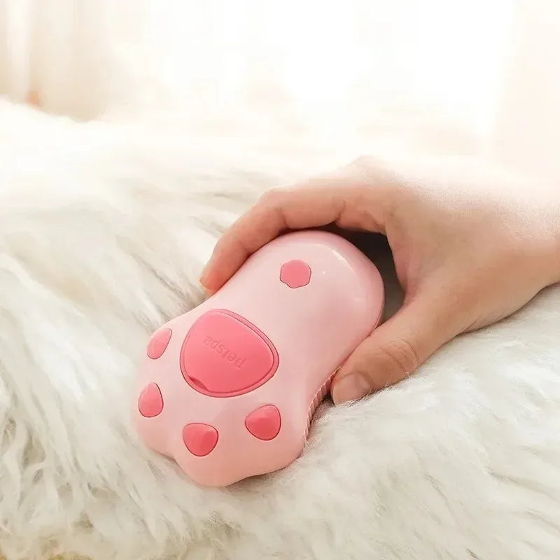 Pet Steamy Brush Pro - 3-in-1 Grooming, Massage & Steam Cleaning Tool