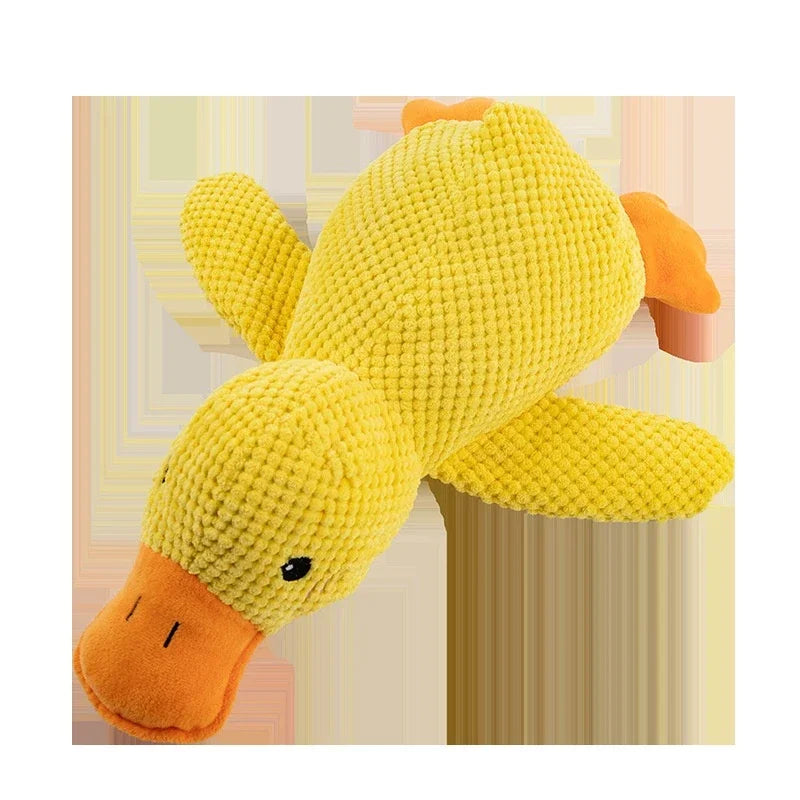 Plush Duck Dog Toy β Soft & Squeaky Comfort Companion