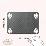Absorbent Pet Feeding Mat - Waterproof & Non-Slip Pet Placemat