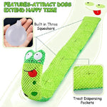 Indestructible Snail Dog Puzzle Feeder - Interactive & Squeaky Pet Toy