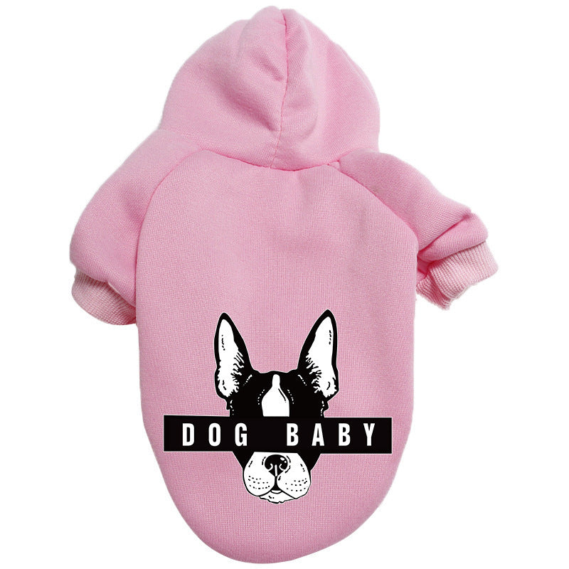 Padded Dog Sweater - Comfortable Fleece Clothing for Small, Medium, and Large Dogs