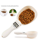 Pet Food Scale with LCD Display - Digital Measuring Spoon for Precise Feeding