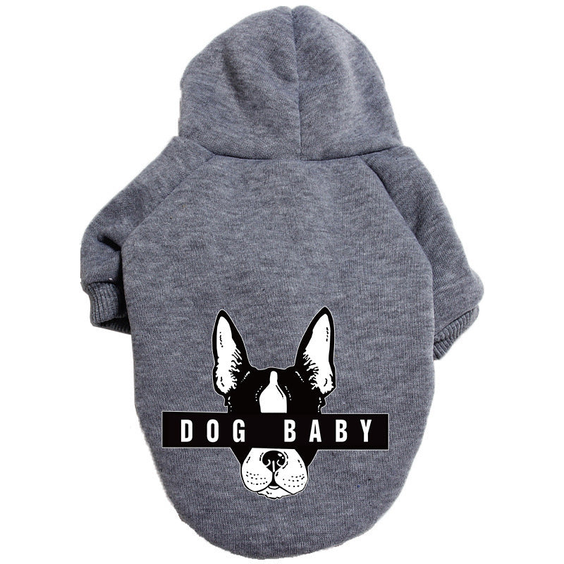 Padded Dog Sweater - Comfortable Fleece Clothing for Small, Medium, and Large Dogs
