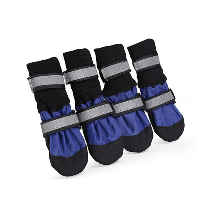 Big Walking Indoor & Outdoor Dog Shoes - Waterproof & Warm Boots for Medium and Large Dogs