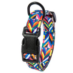 Stylish Dog Collar with Matching Leash - Adjustable Neck Collar for Pets