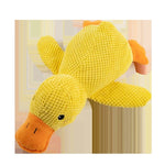 Plush Duck Dog Toy – Soft & Squeaky Comfort Companion