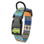 Stylish Dog Collar with Matching Leash - Adjustable Neck Collar for Pets